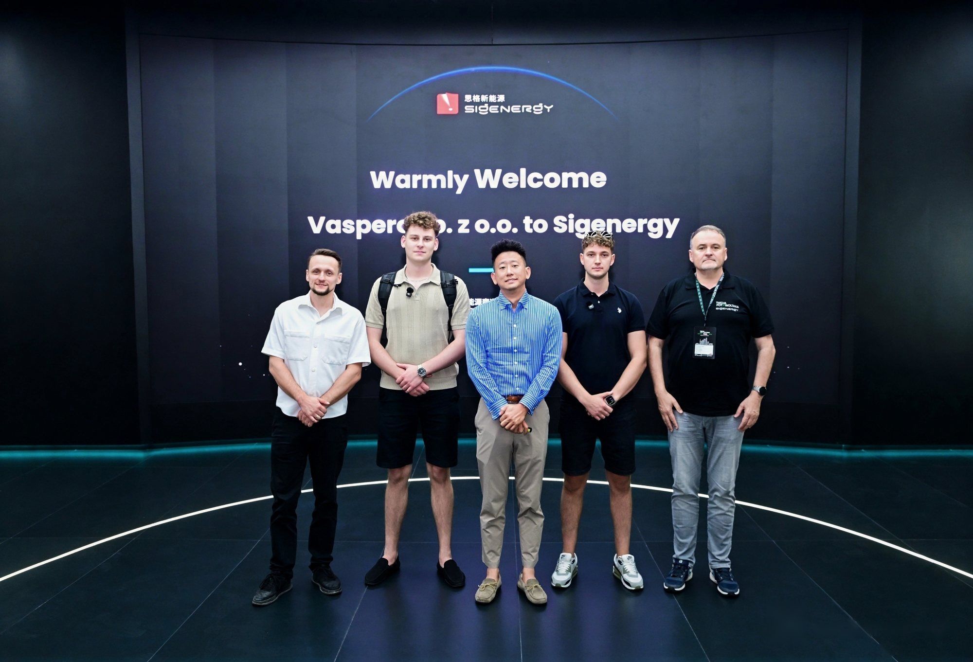 Zespół Vaspero w siedzibie Sigenergy